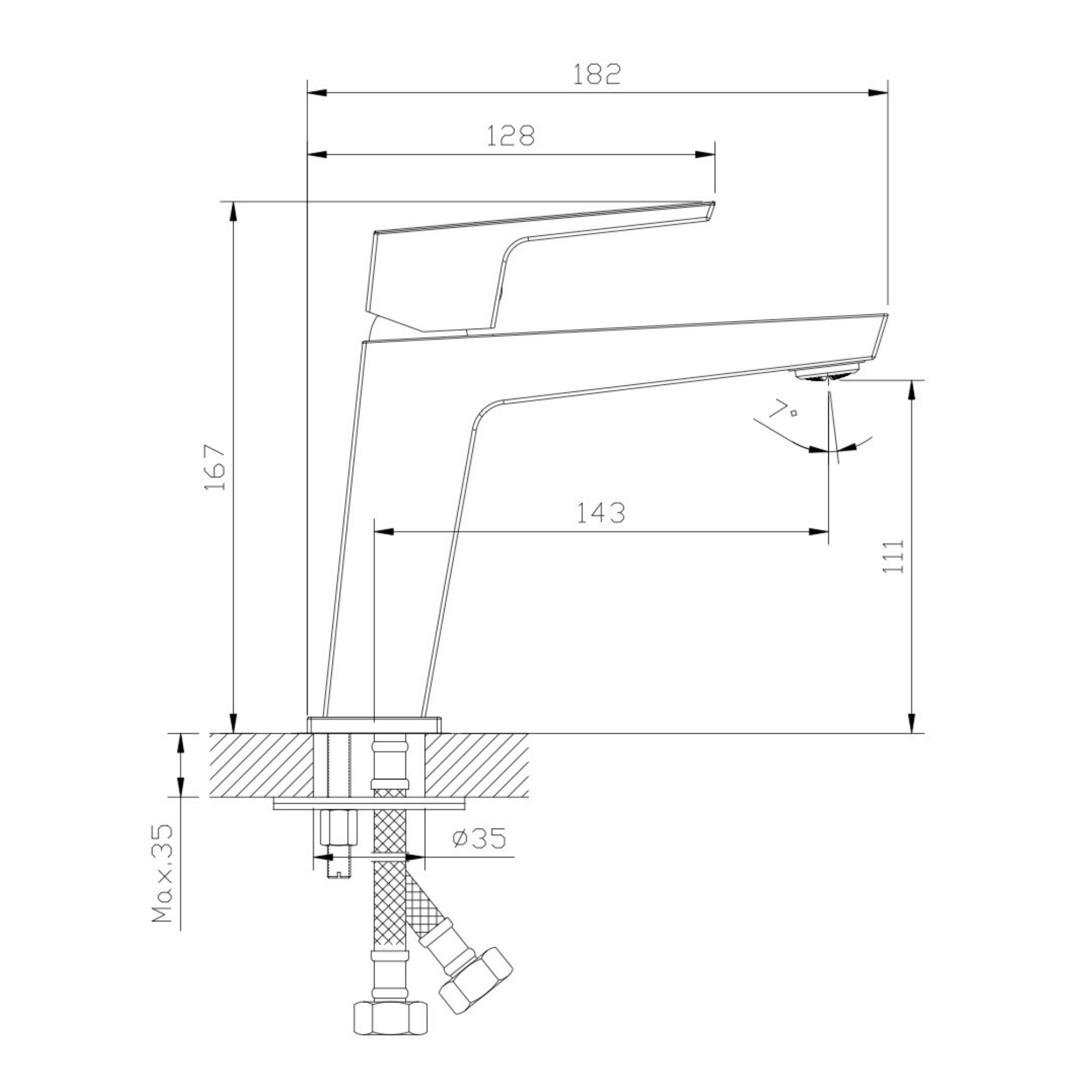 Wymiary bateria Vellano